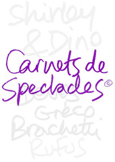 Carnets de spectacles